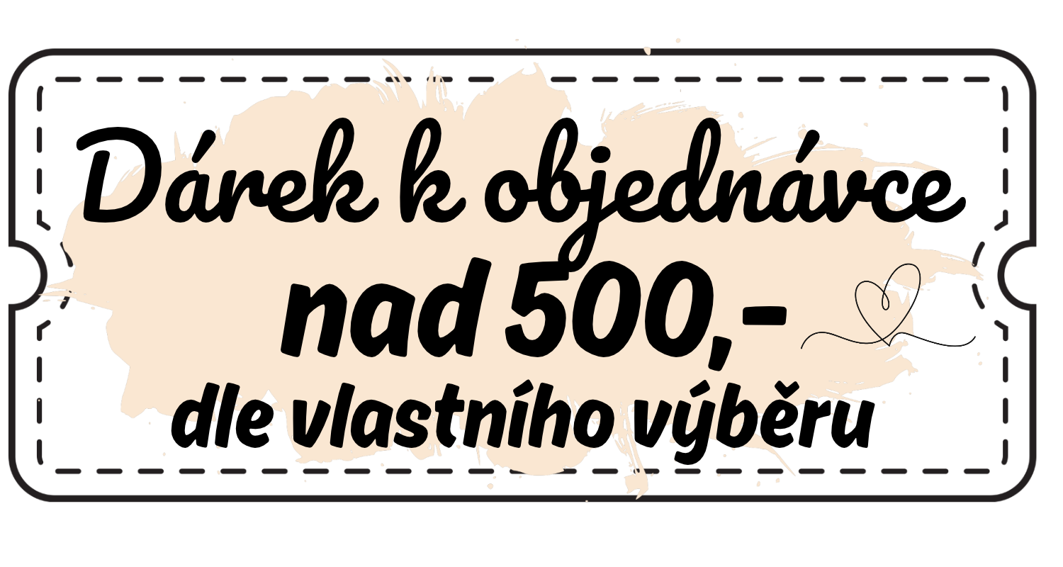 dárek k objednávce nad 500